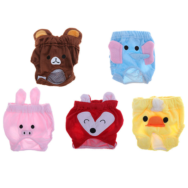 Diseños de pañales lavables para perro